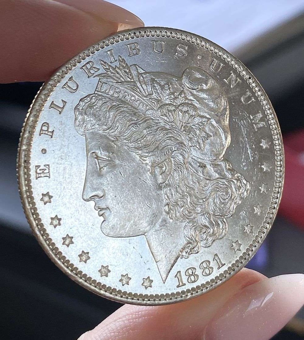 Last Minute! 1881-O Morgan Silver Dollar MS64 PL: A very special consignment. Once in a great while, some really, really nice silver dollars will hit the market. These coins come from a old, old-timer! By order of the consignor, none of these coins a