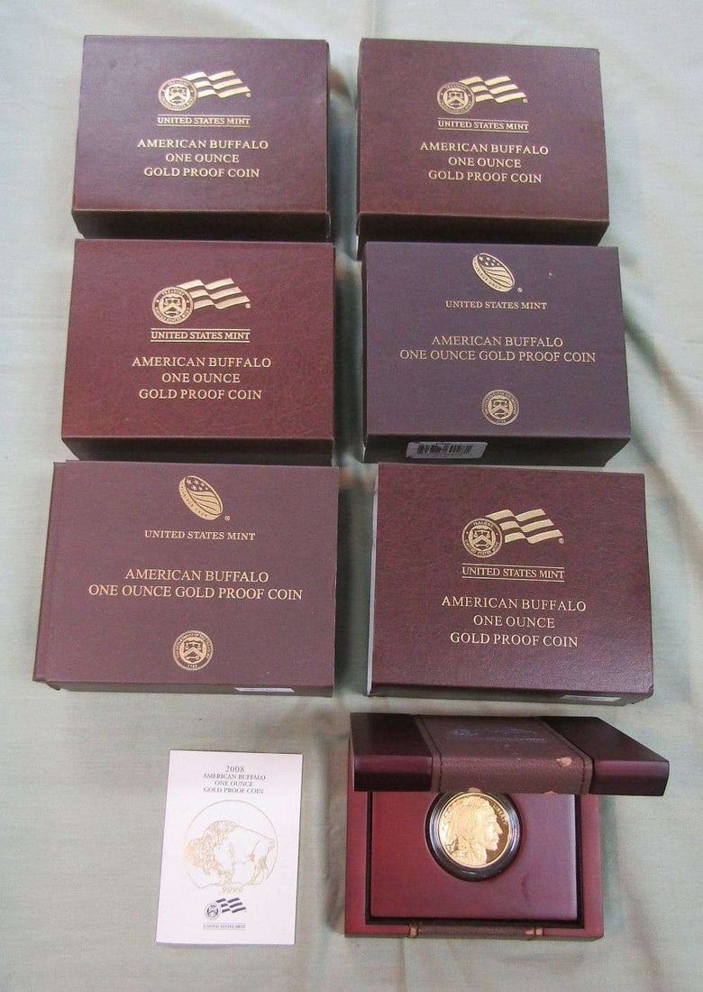 Last Minute! 2011 American $50 Buffalo 1 ozt Proof .9999 Gold: Winner shall receive (1) coin precisely resembling the ones shown here. (RR)