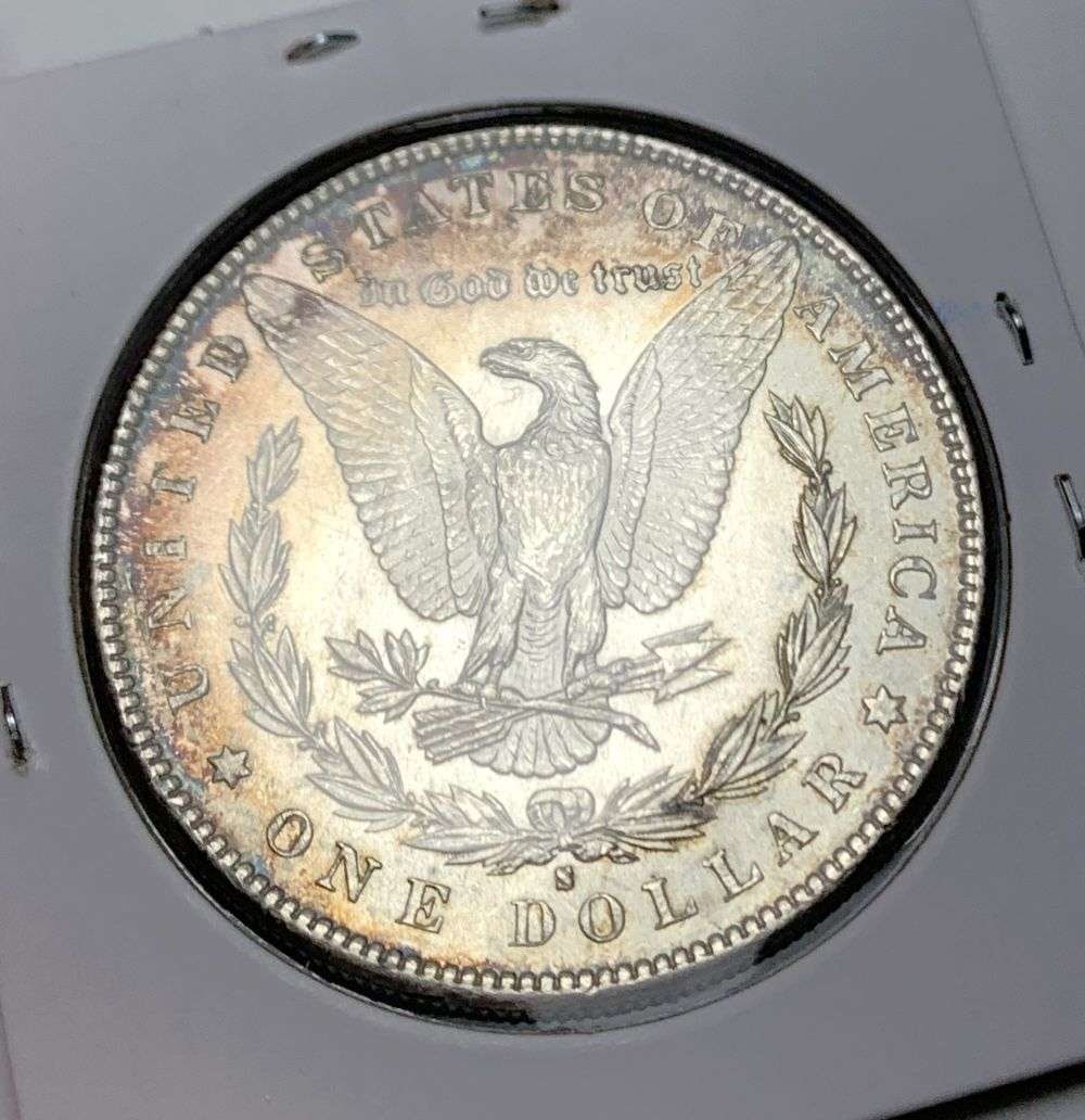 Last Minute! Rare 1890-S Morgan Silver Dollar MS64: A very special consignment. Once in a great while, some really, really nice silver dollars will hit the market. These coins come from a old, old-timer! By order of the consignor, none of these coins a