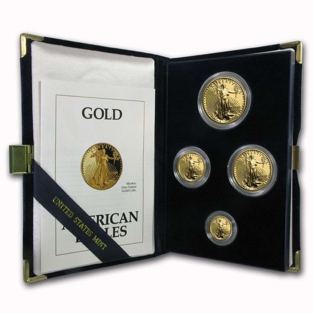 Last Minute! 1992 American Gold Eagle 1.85 ozt Proof Set OGP (4-coins) (1 of 5)