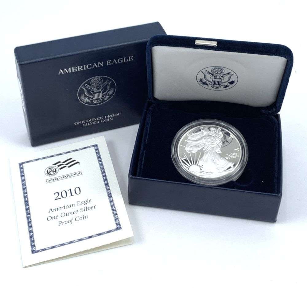 2010-W Proof American Silver Eagle OGP (1 of 4)