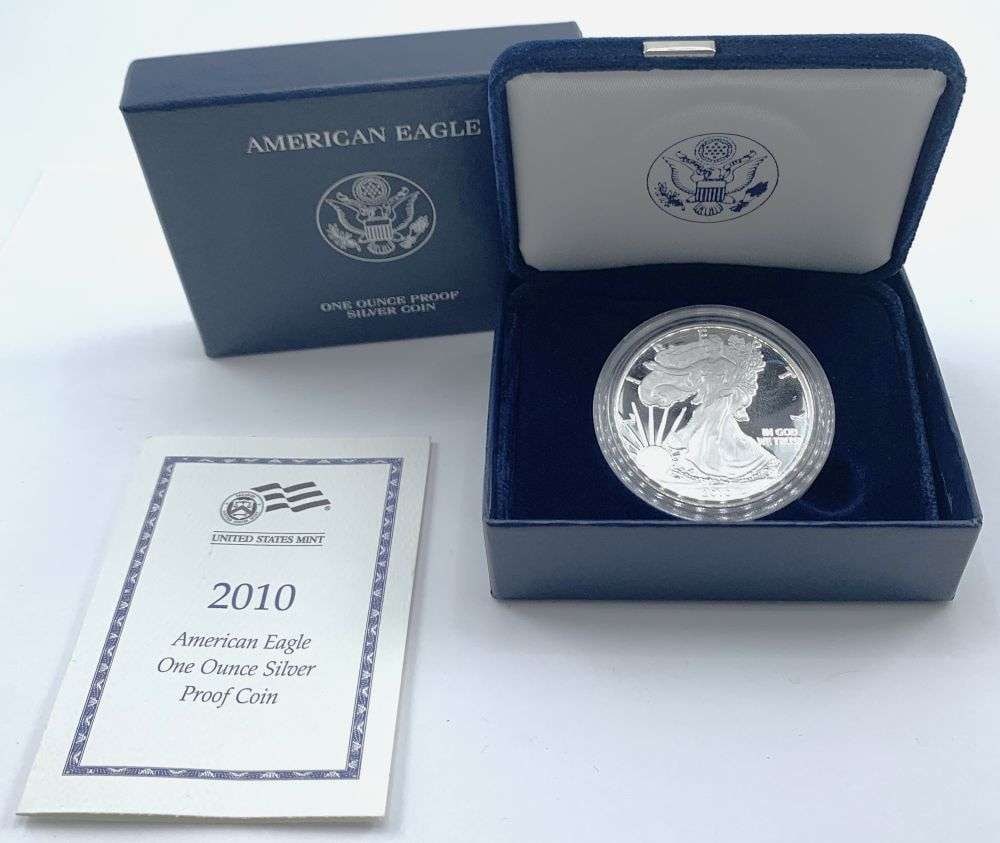 2010-W Proof American Silver Eagle OGP (1 of 4)