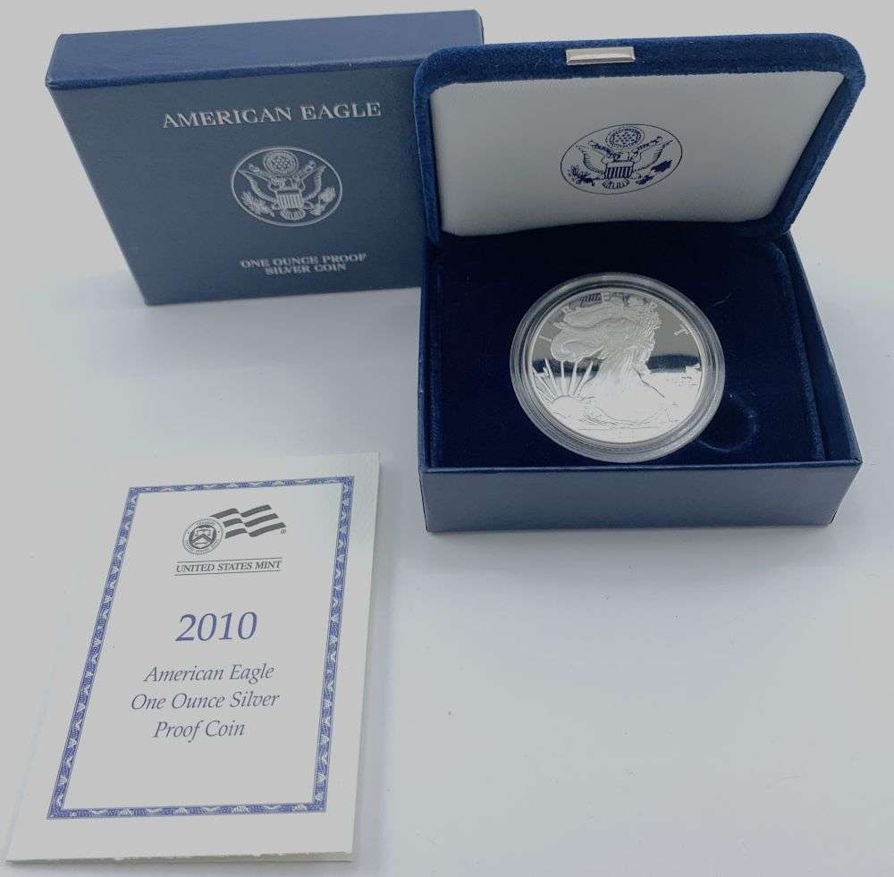 2010-W Proof American Silver Eagle OGP (1 of 4)