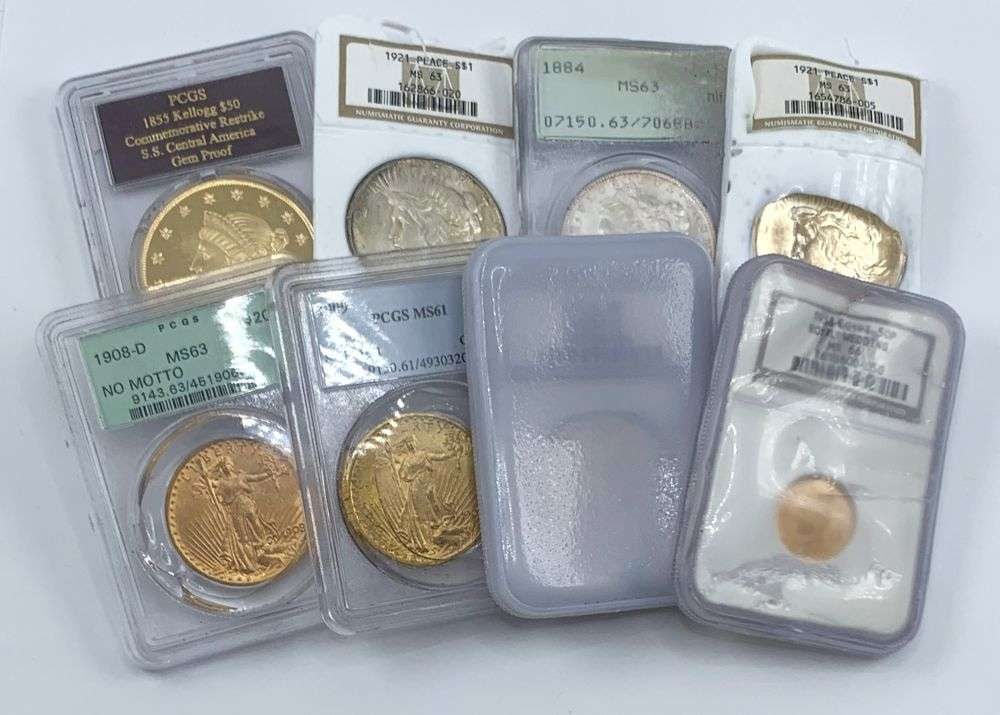Actual Fire Sale! 1891-CC Morgan Silver Dollar NGC MS61 VAM-3 Spitting Eagle (1 of 7)