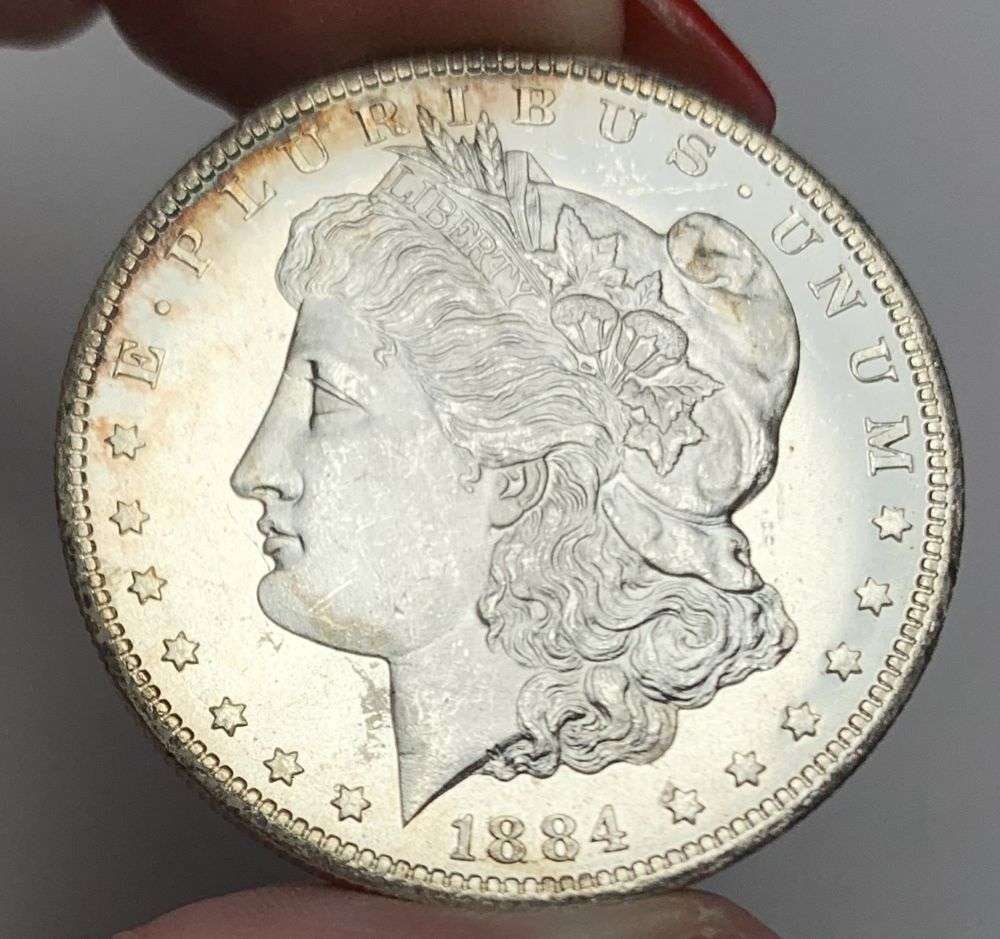 1884-CC Morgan Silver Dollar MS66 (1 of 2)