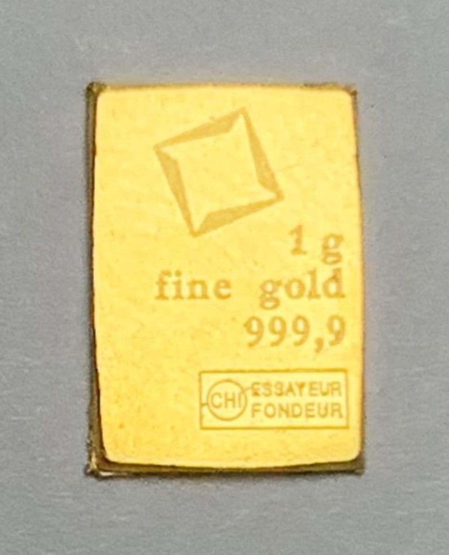 Valcambi Combibar 1g .9999 Gold Bar (1 of 3)