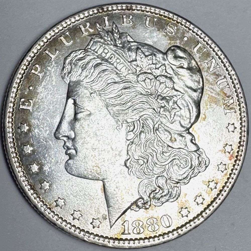 1880-O Morgan Silver Dollar MS64 (1 of 2)