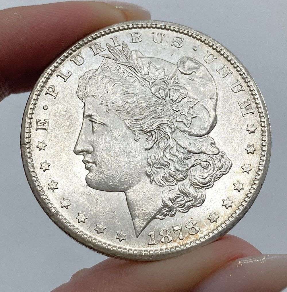 1878-CC Morgan Silver Dollar MS65 (1 of 4)