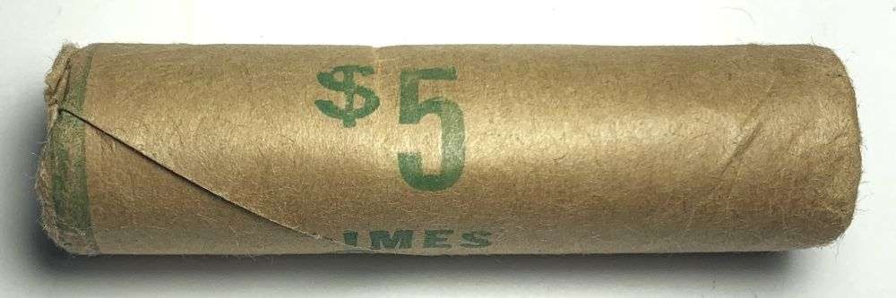 Vintage Bank Wrapped Roll (50-coins) BU 1959-P Roosevelt Silver Dime: If you were lucky enough to find one of these coins in this exact roll shown here and it went MS67+ full torch, it would be worth $1,100 according to the PCGS priceguide on June 12th, 2026. Winner sha