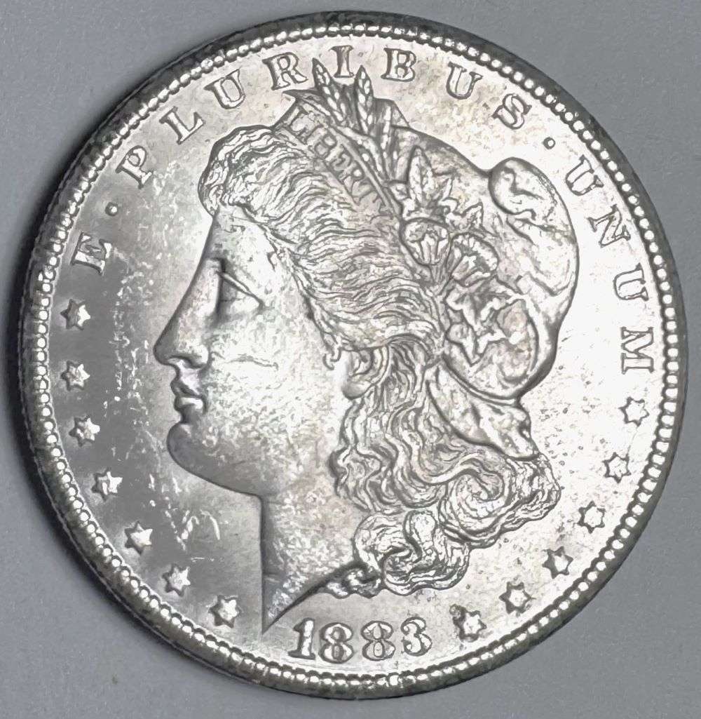 1883-CC Morgan Silver Dollar MS64 (1 of 2)