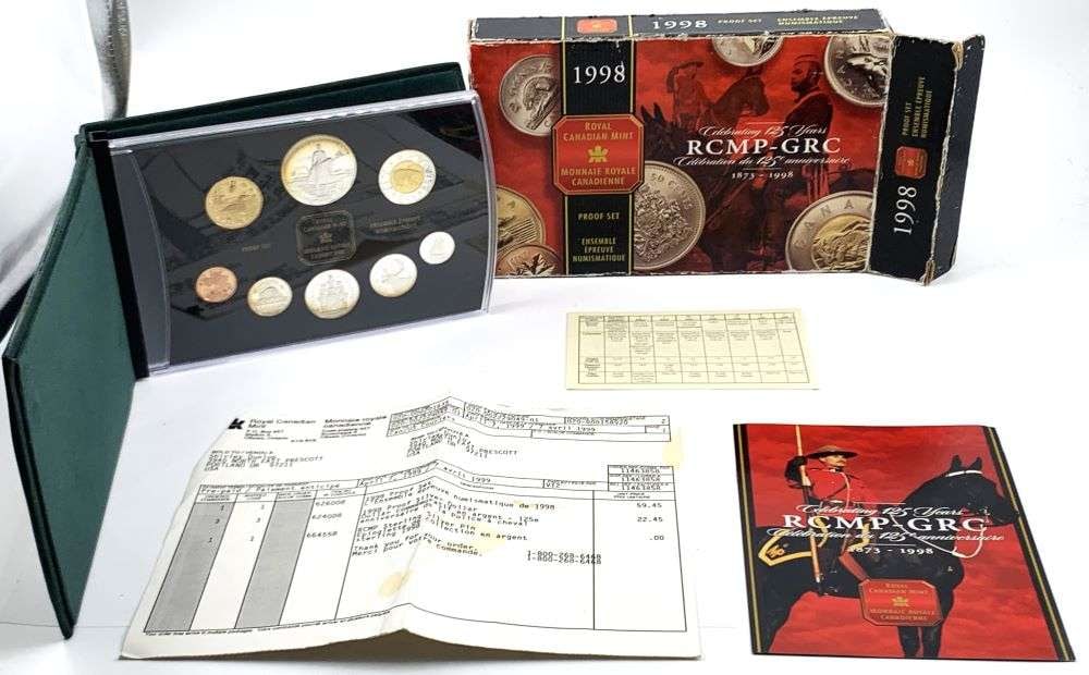 1998 Royal Canadian Mint 125th Anniversary Proof Set (8-coins) (1 of 6)