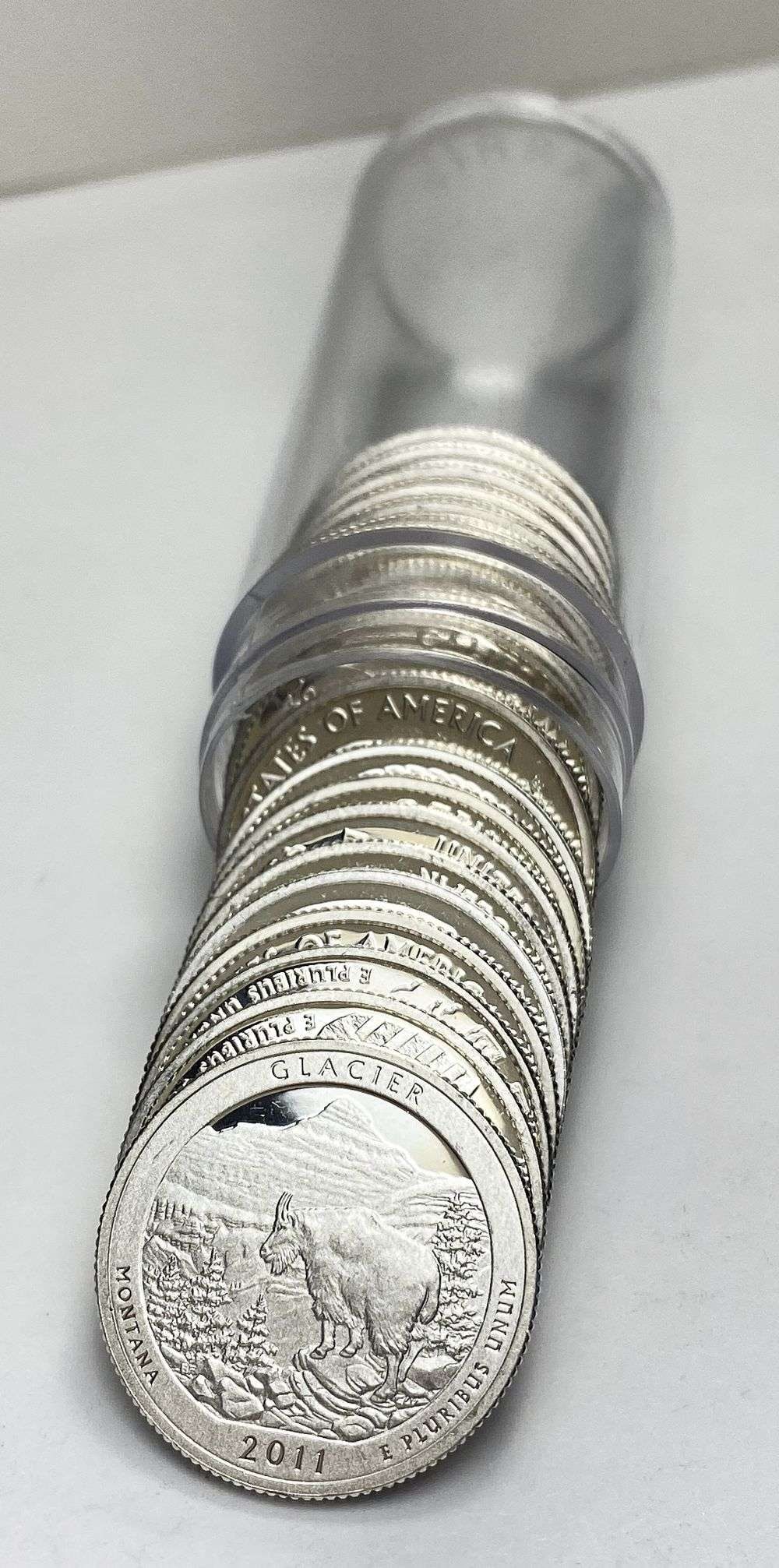 Roll (20-coins) Mixed Years Washington Proof Silver Quarter: Winner shall receive the exact roll (20-coins) shown here. (RR/B)