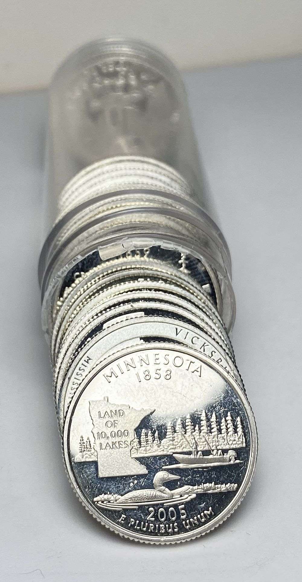 Roll (20-coins) Mixed Years Washington Proof Silver Quarter (1 of 3)