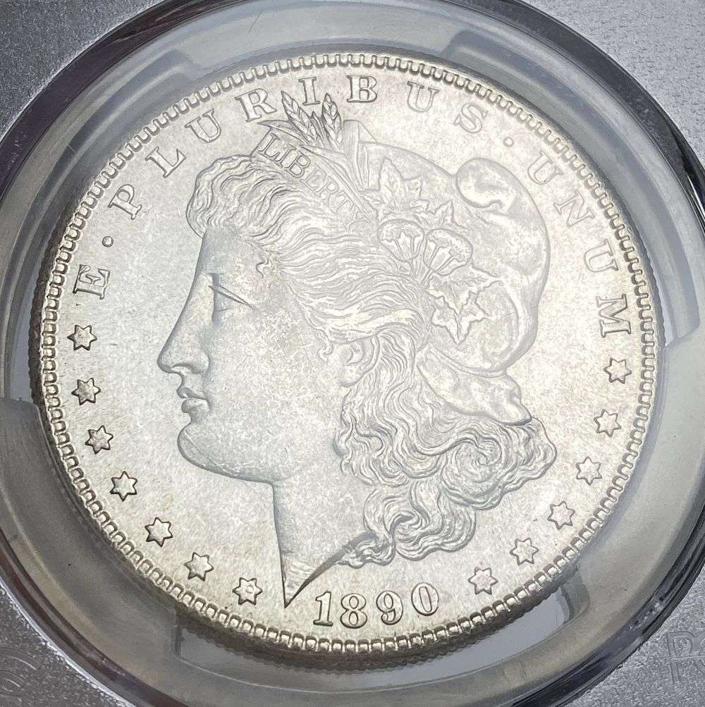 1890-S Morgan Silver Dollar PCGS MS62 (1 of 4)