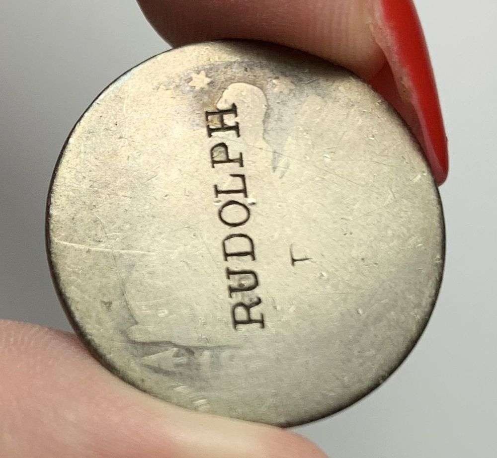 (1) Of Ten Rare Counterstamp Seated Liberty Silver Quarter (1 of 3)