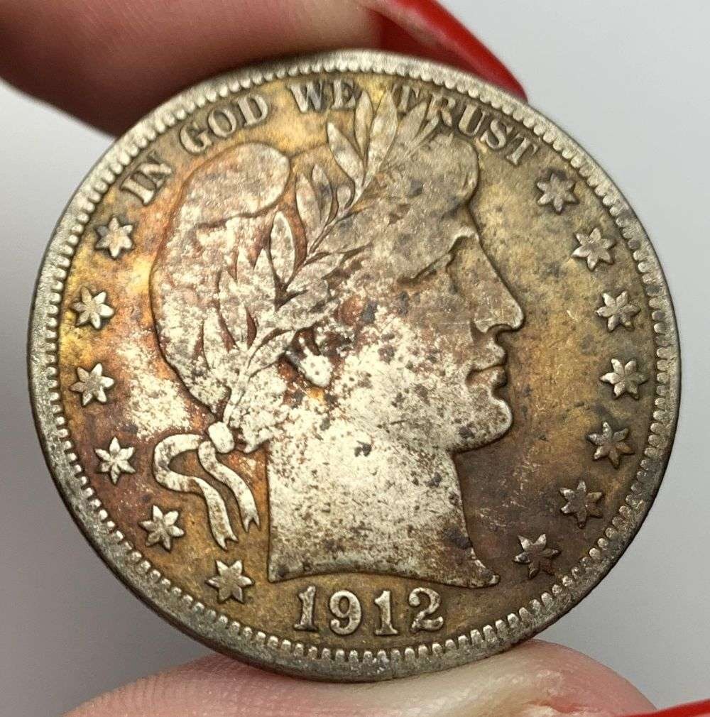 1912-S Barber Silver Half Dollar VF Details: This is the story about two coin dealers, a partnership. One, the largest bullion dealer north of San Francisco, and the other, the largest rare coin dealer north of San Francisco. Together, their sho