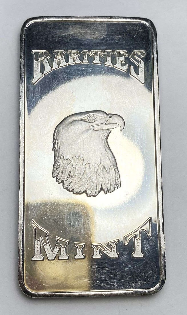 Rarities Mint 10 ozt .999 Silver Bar (1 of 4)