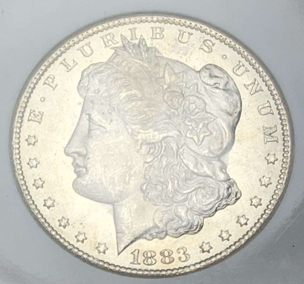 1883-CC Morgan Silver Dollar NGC MS64: Winner shall receive the exact coin shown here. (MR/LBB)