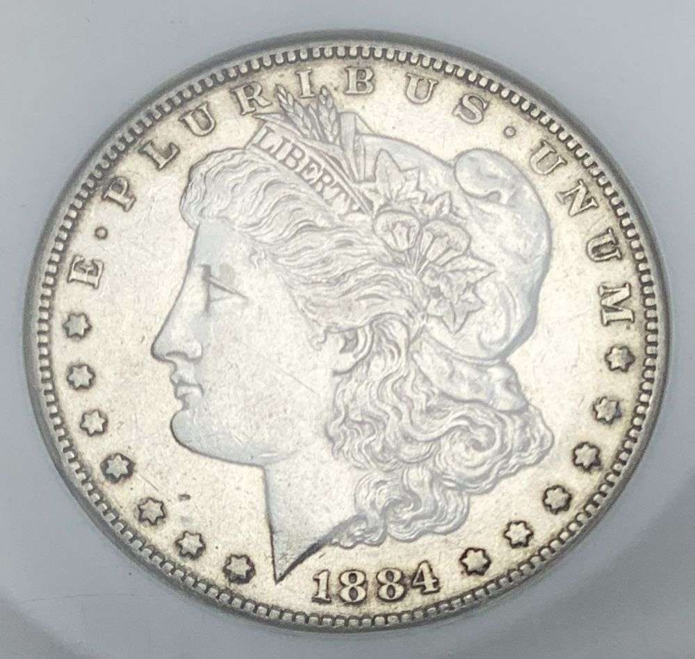 1884-S Morgan Silver Dollar NGC AU53 (1 of 4)