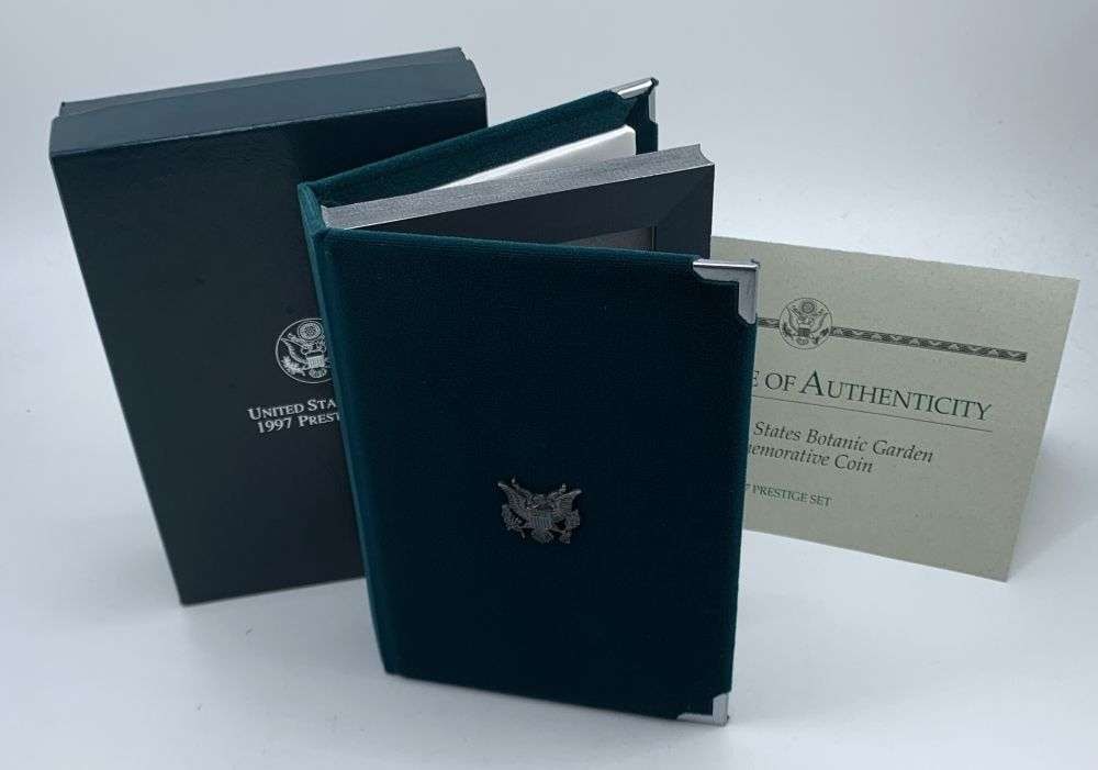 1997 United States Mint Botanic Garden Commemorative Prestige Proof Set (6-coins) OGP (1 of 8)