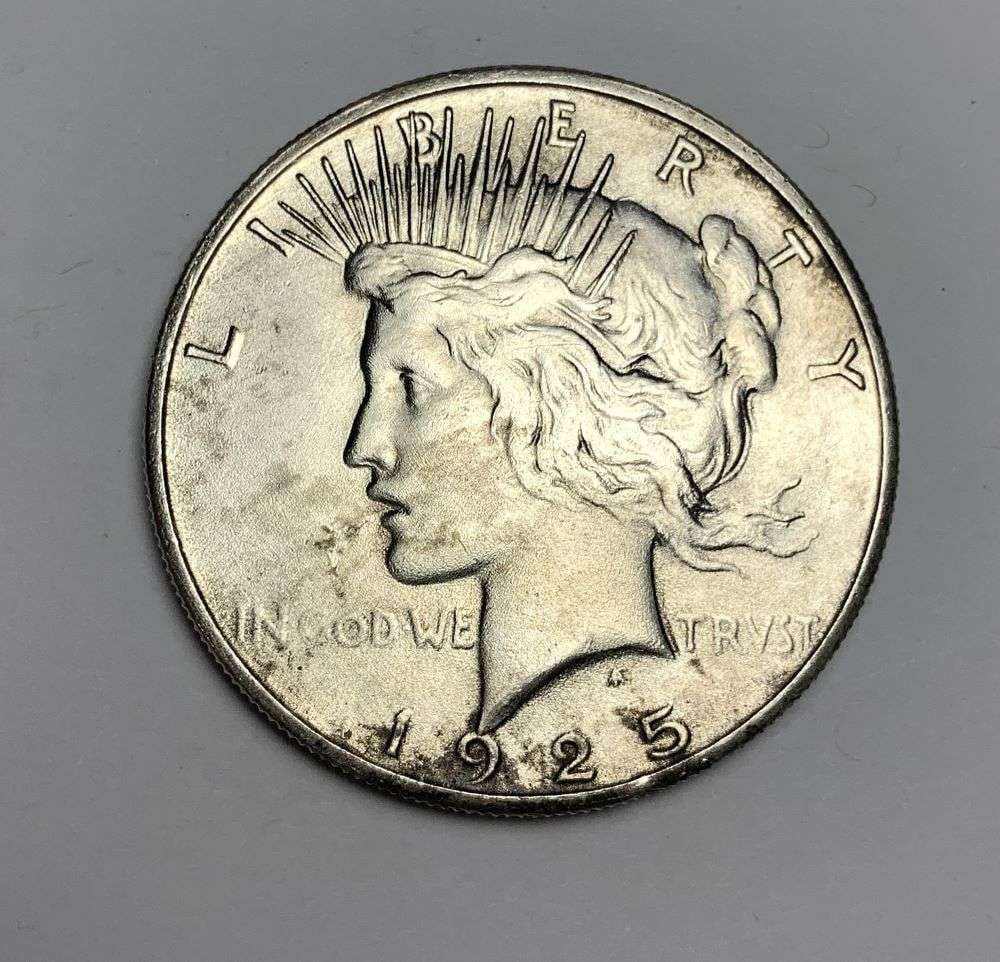 1925-S Peace Silver Dollar MS64 Details: Winner shall receive the exact coin shown here. (NH/RB)