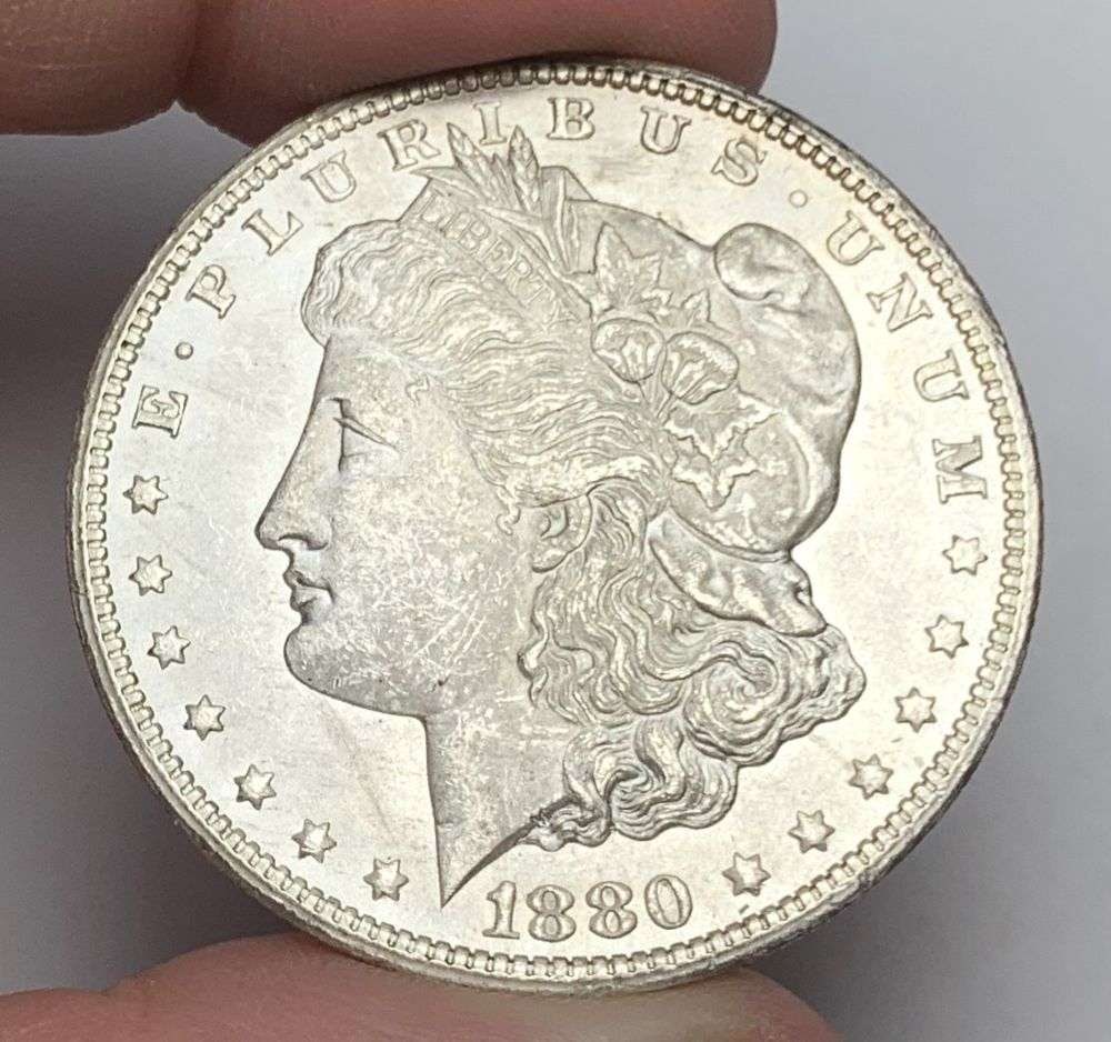1880-CC Morgan Silver Dollar REV 78: This is the story about two coin dealers, a partnership. One, the largest bullion dealer north of San Francisco, and the other, the largest rare coin dealer north of San Francisco. Together, their sho