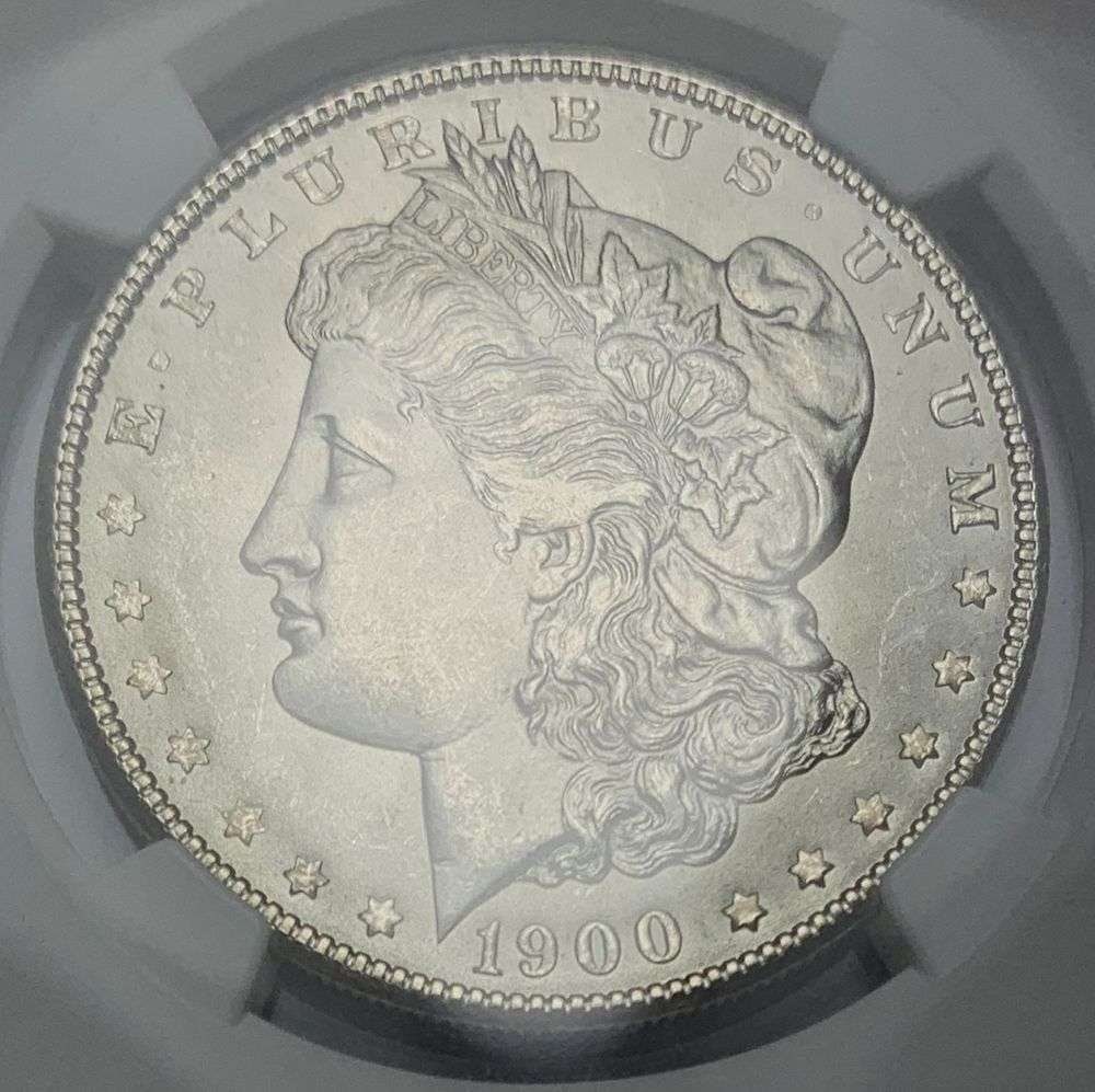 1900 Morgan Silver Dollar NGC MS66 (1 of 4)