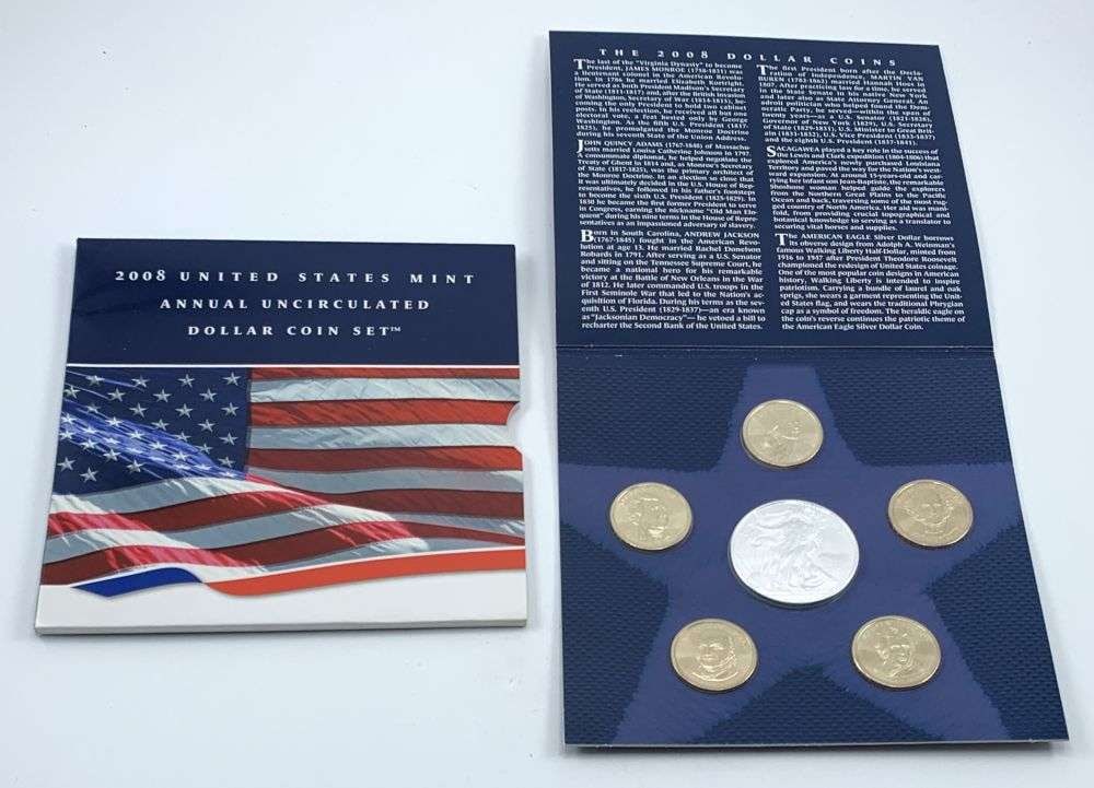 2008 United States Mint Dollar Set (6-coins) (1 of 8)