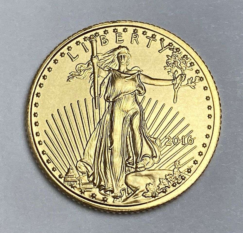 Last Minute Gold! 2016 American $5 Gold Eagle 1/10 ozt (1 of 2)