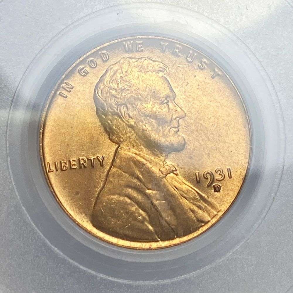 Last Minute! 1931-D Lincoln Cent PCGS MS64 RD (1 of 4)
