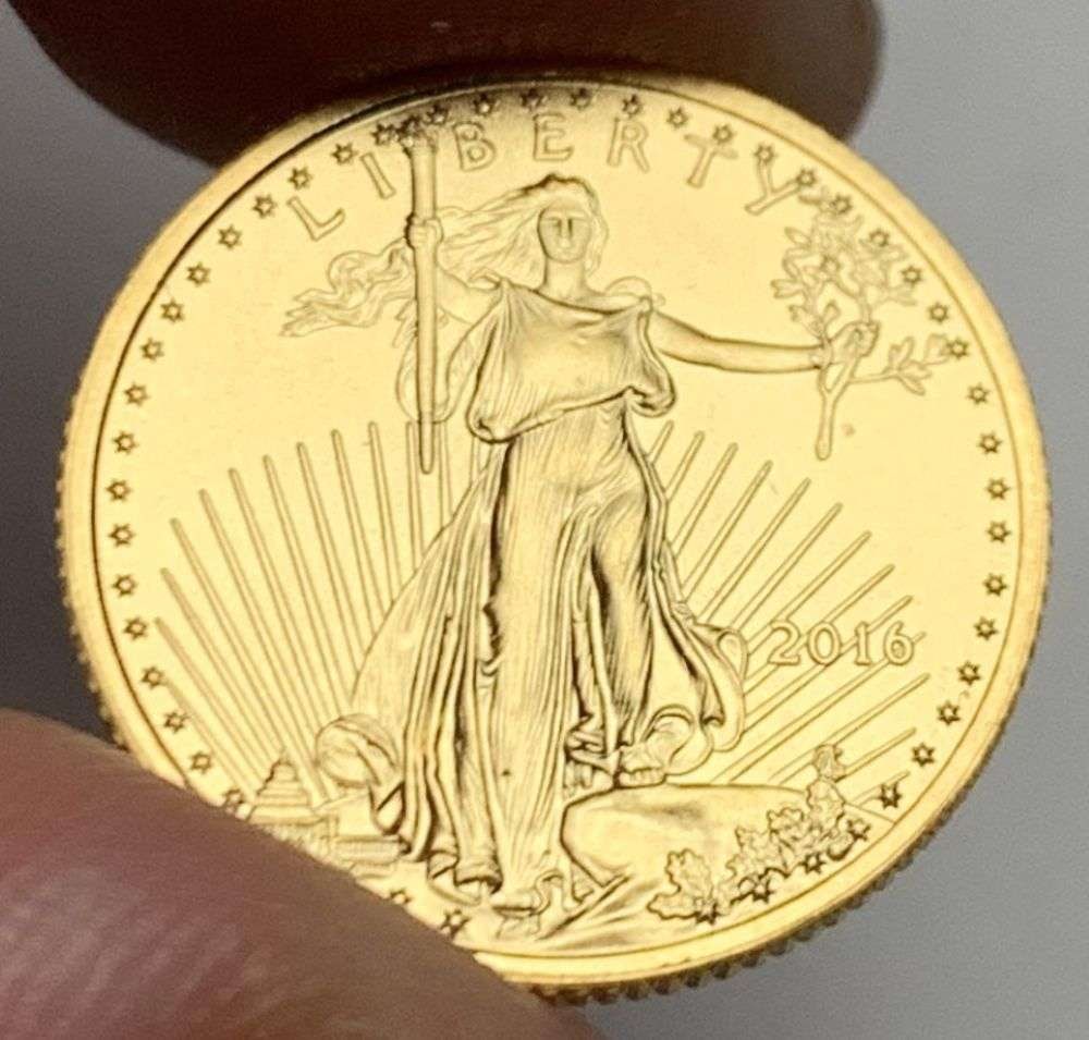 Last Minute Gold! 2016 American $5 Gold Eagle 1/10 ozt (1 of 2)