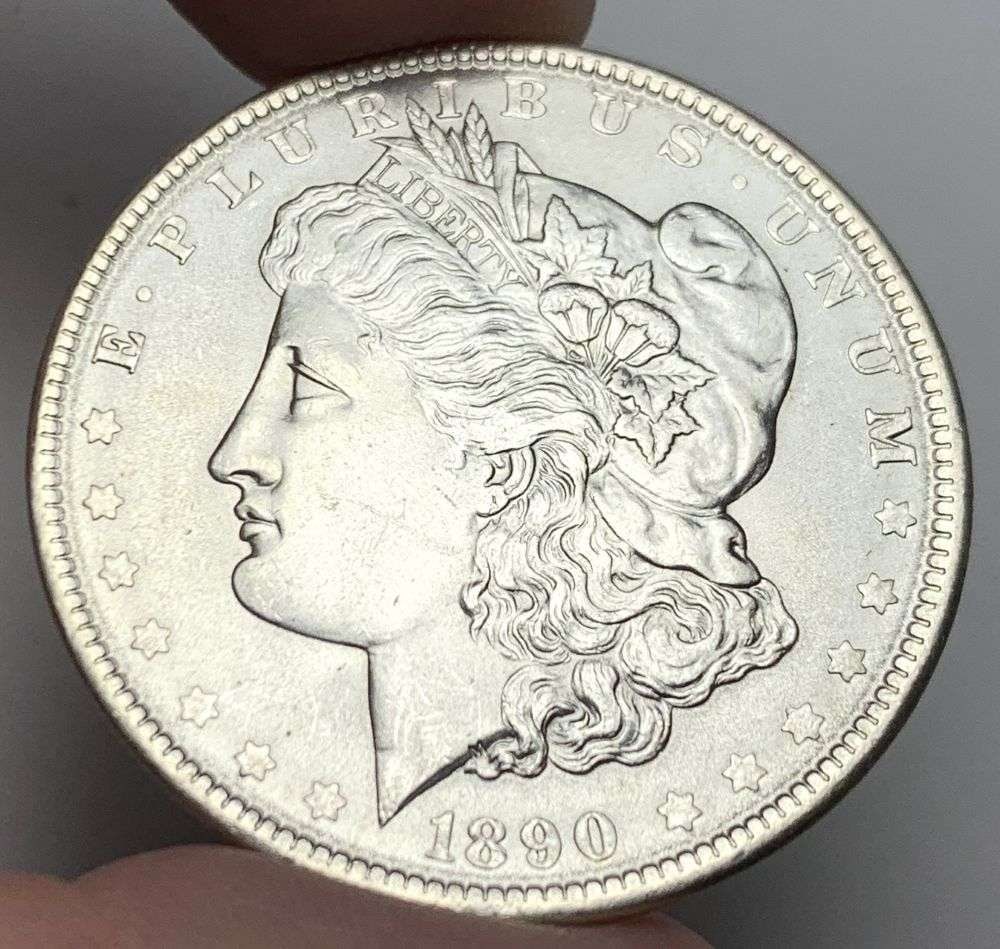 Last Minute Silver! 1890 Morgan Silver Dollar MS65 (1 of 2)