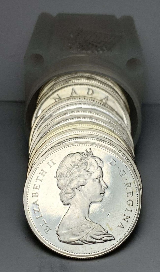 Last Minute Silver! Roll (20) Mixed Date BU Canadian 80% Silver Dollar: This is the story about two coin dealers, a partnership. One, the largest bullion dealer north of San Francisco, and the other, the largest rare coin dealer north of San Francisco. Together, their sho