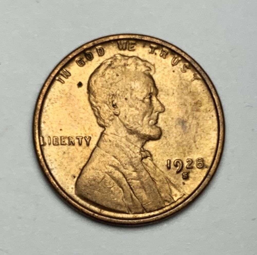 1928-S Lincoln Cent MS64 RD Details: This is the story about two coin dealers, a partnership. One, the largest bullion dealer north of San Francisco, and the other, the largest rare coin dealer north of San Francisco. Together, their sho