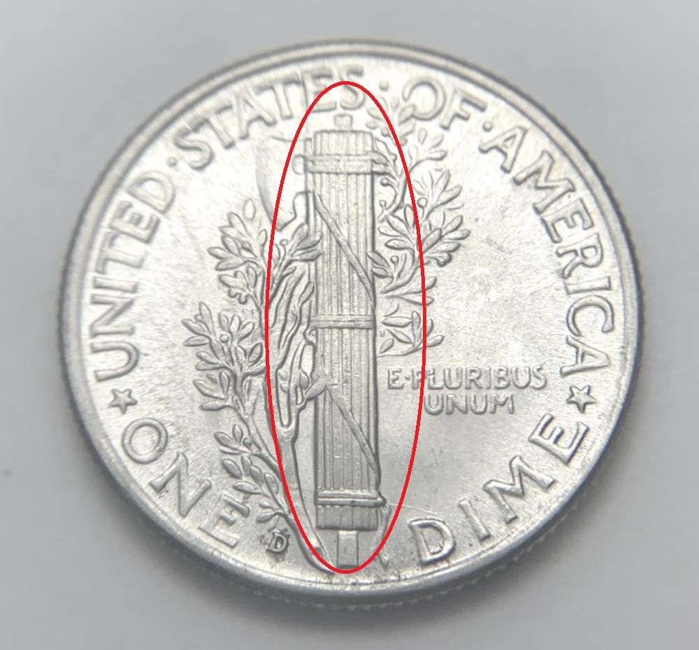 1944-D Mercury Silver Dime MS67 FB: This is the story about two coin dealers, a partnership. One, the largest bullion dealer north of San Francisco, and the other, the largest rare coin dealer north of San Francisco. Together, their sho