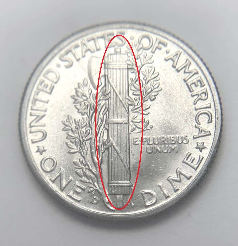 1945-D Mercury Silver Dime MS67 FB: This is the story about two coin dealers, a partnership. One, the largest bullion dealer north of San Francisco, and the other, the largest rare coin dealer north of San Francisco. Together, their sho