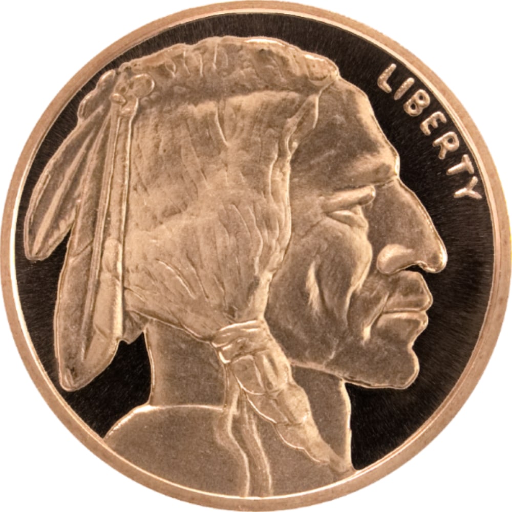 Last Minute (500) 1 oz .999 Copper Buffalo Rounds: Please Allow 2-4 Weeks For Delivery
