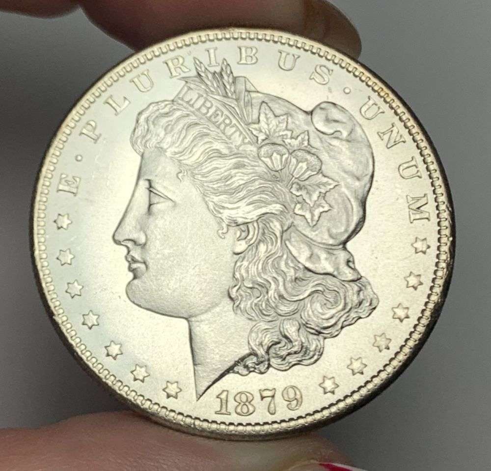 Last Minute Silver! 1879-S Morgan Silver Dollar MS67 Details: Winner shall receive the exact coin shown here. (MR/LBB)