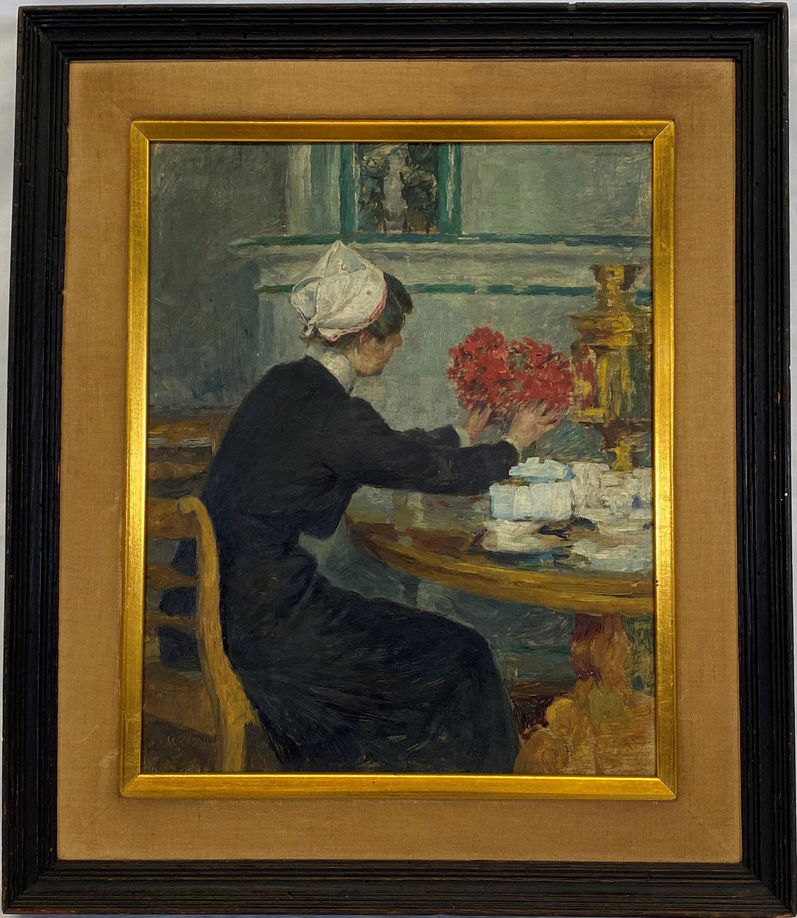 Impressionist Oil on Board Still Life Art (1 of 8)