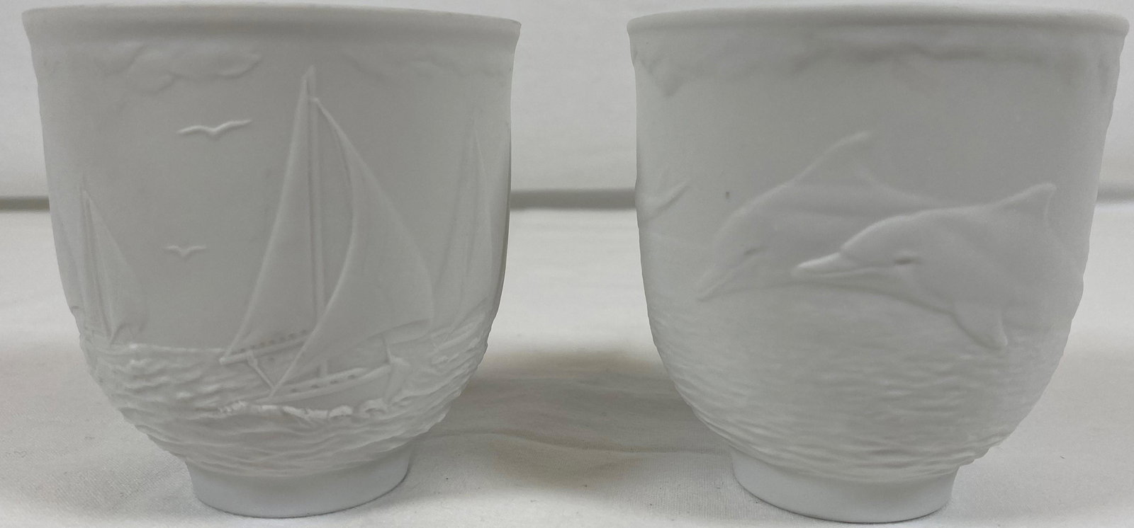 Retired Lladro Dolphins and Sailing Ships (1 of 5)