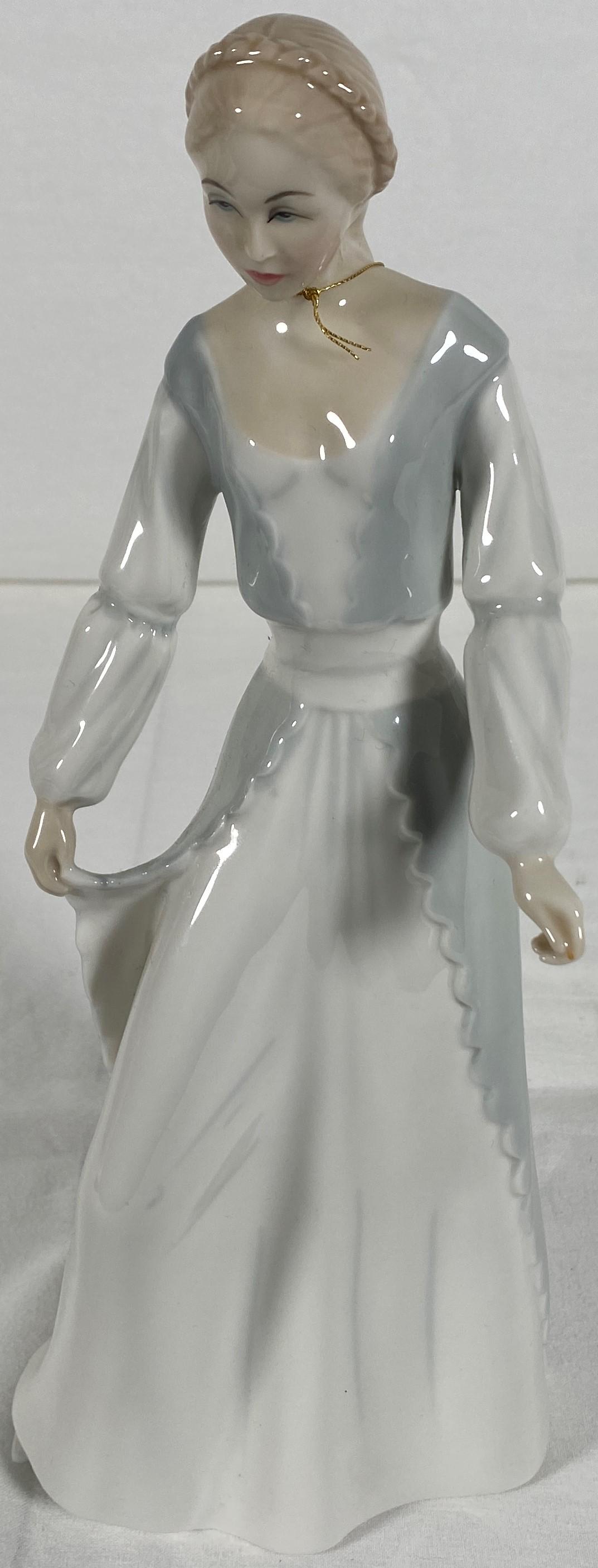 Royal Doulton "Demure" Woman Figurine (1 of 5)
