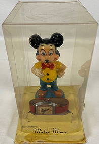 Vintage Walt Disney Mickey Mouse Figurine Watch (1 of 5)