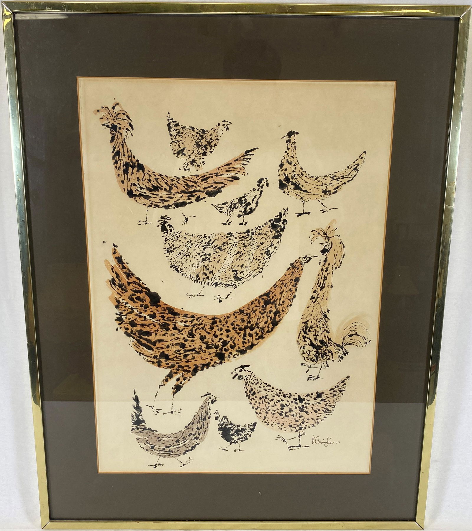 MCM Modern Signed Lithograph (1 of 5)