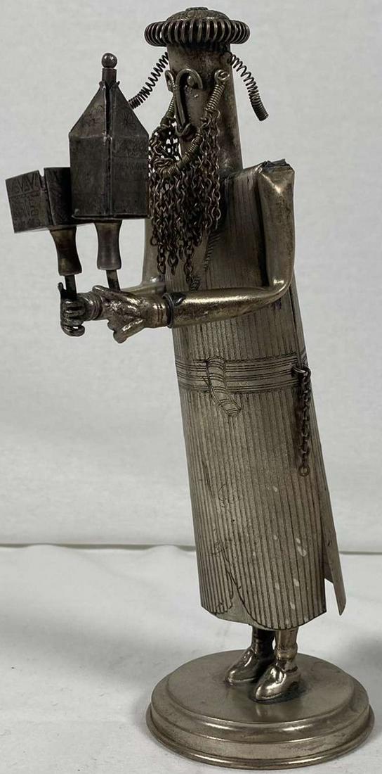 Judaica Rabbi Figurine Havdallach Set (1 of 10)
