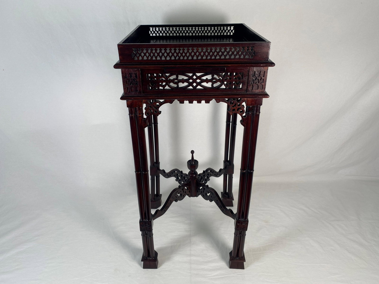 Chinese Chippendale Style Tea Table (1 of 7)