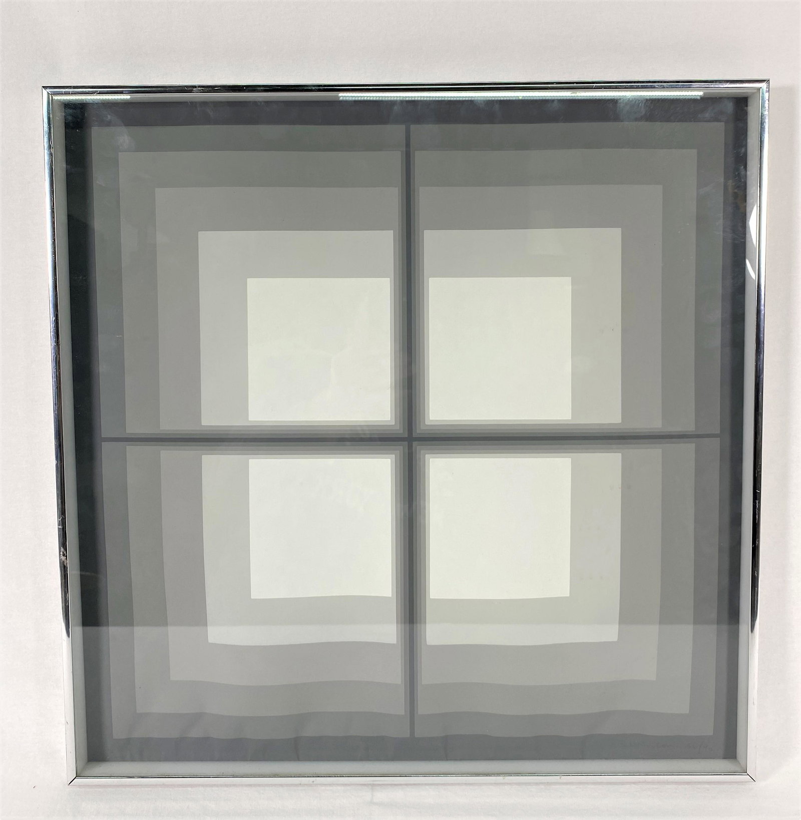 Mon Levinson ( 1926 - 2014 American ) Op Art sculpture (1 of 8)