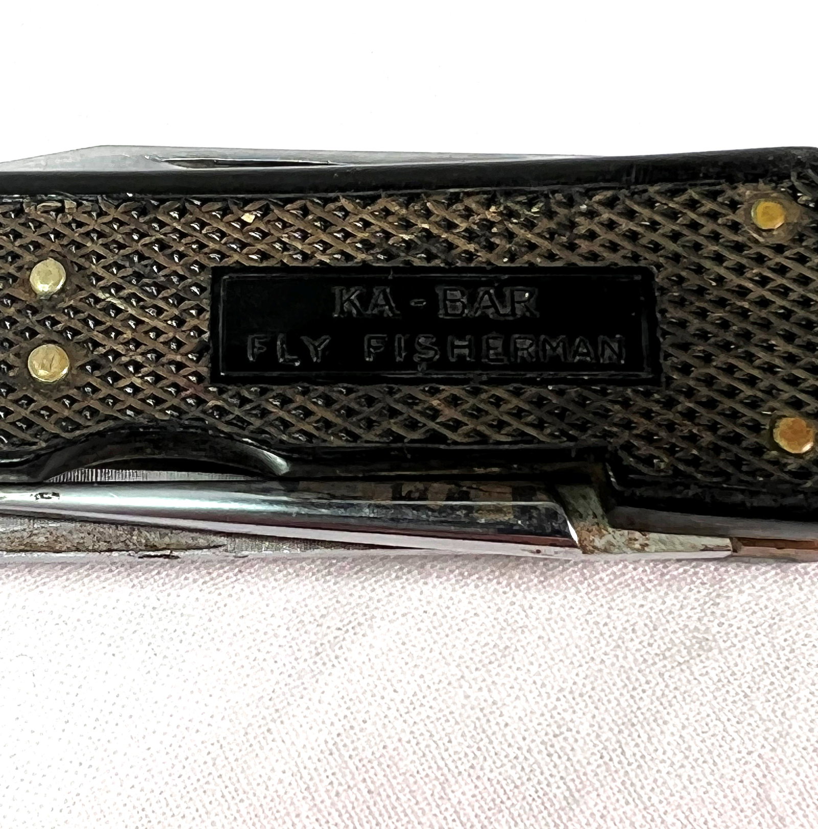 Vintage Ka Bar Fly Fisherman Fly Fishing Knife (1 of 4)