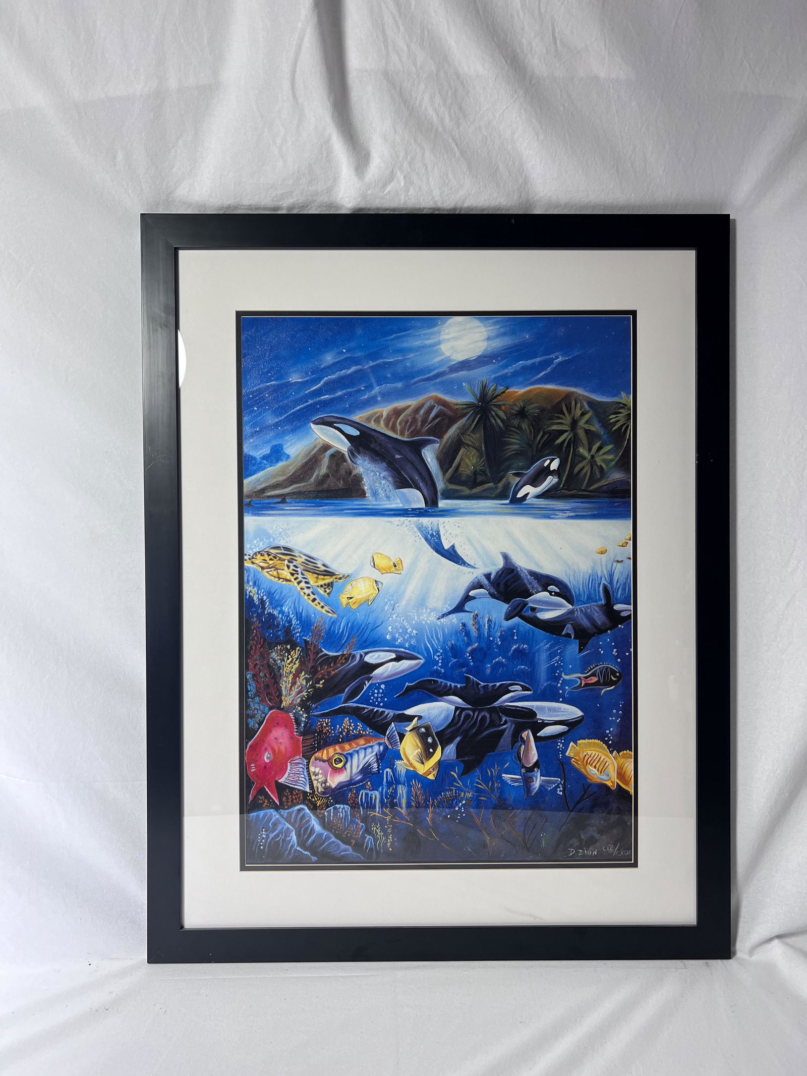 David Zion Play Time Art Signed & Framed (1 of 9)