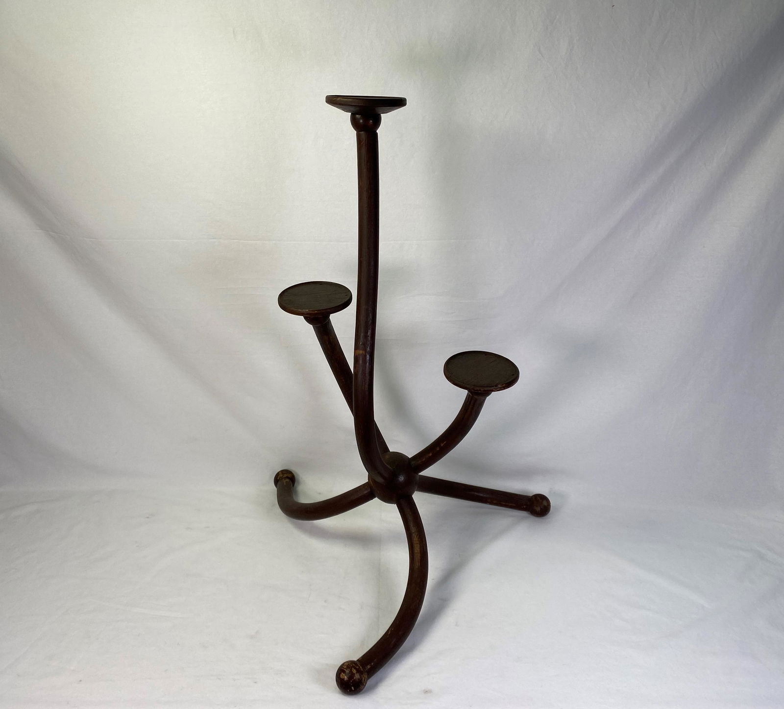 Antique Bentwood Multi-Tiered Wood Graduated Planter (1 of 3)