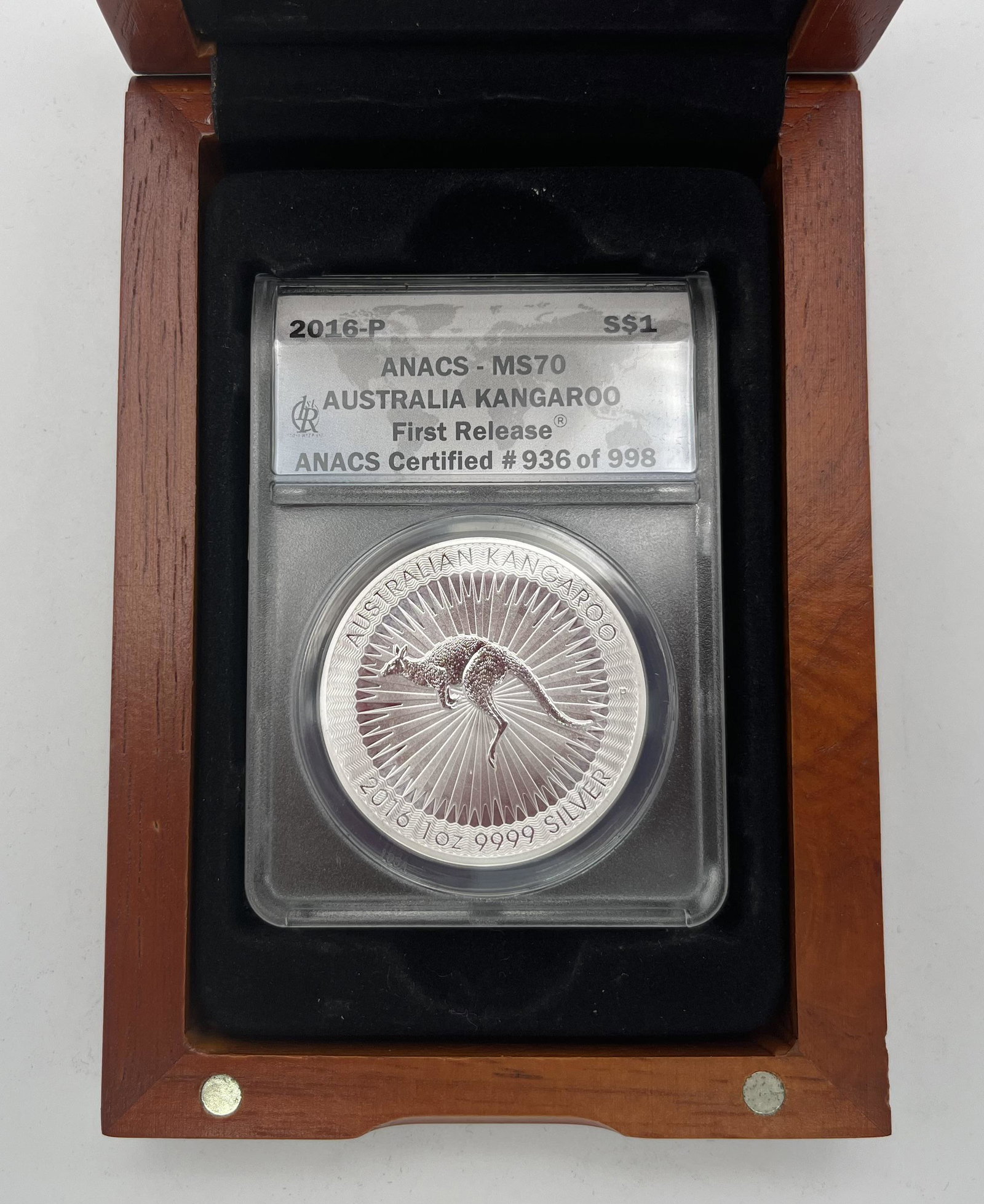 2016 P ANACS MS70 Australia Kangaroo First Release MS (1 of 5)